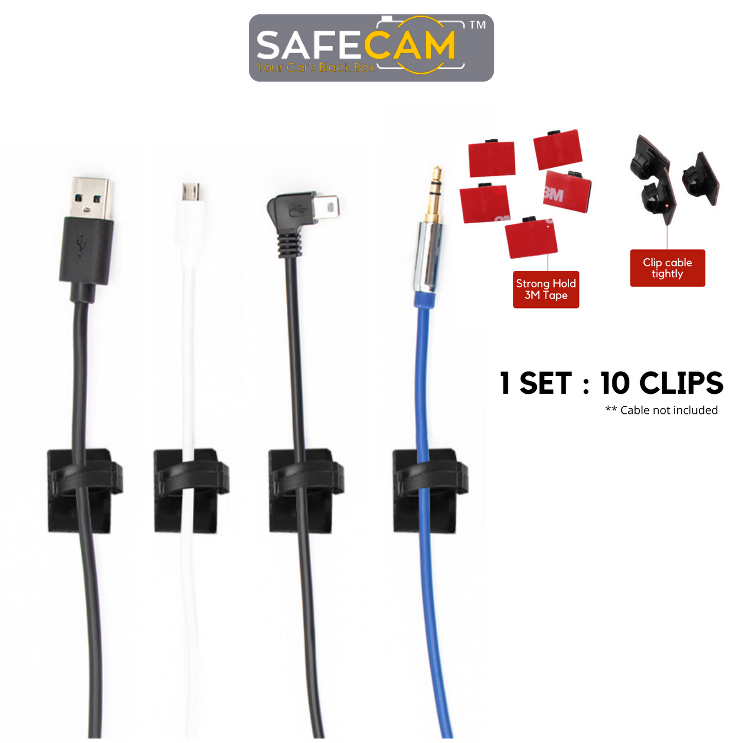 Installation Wiring Clips (10 pcs)